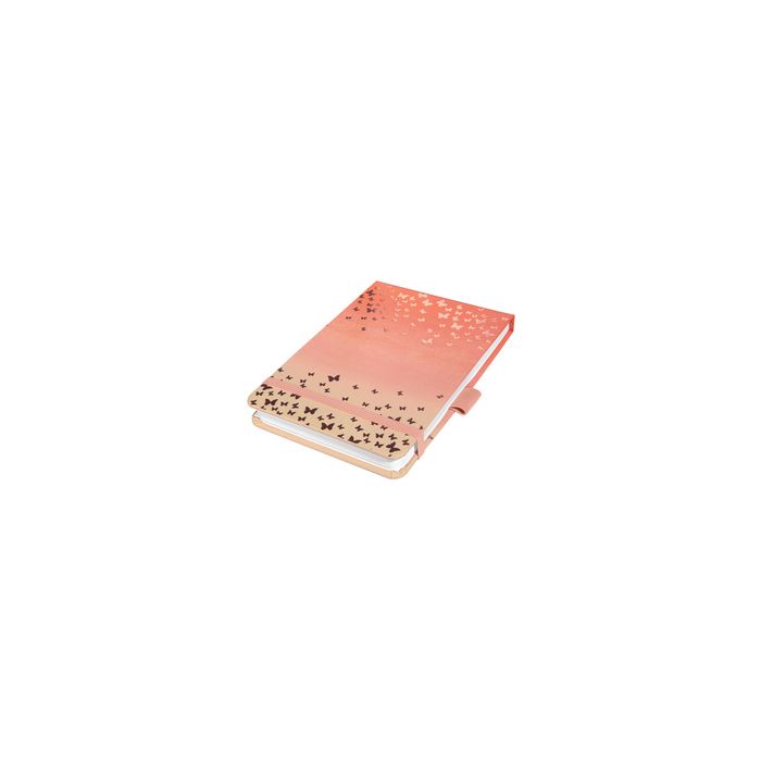 sigel Bloc-notes Jolie Beauty "Butterfly Confetti Peach"