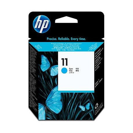 Tête d'impression Jet d'encre de Marque HP C4811AE HP11 (N°11) Cyan (24 000 pages)