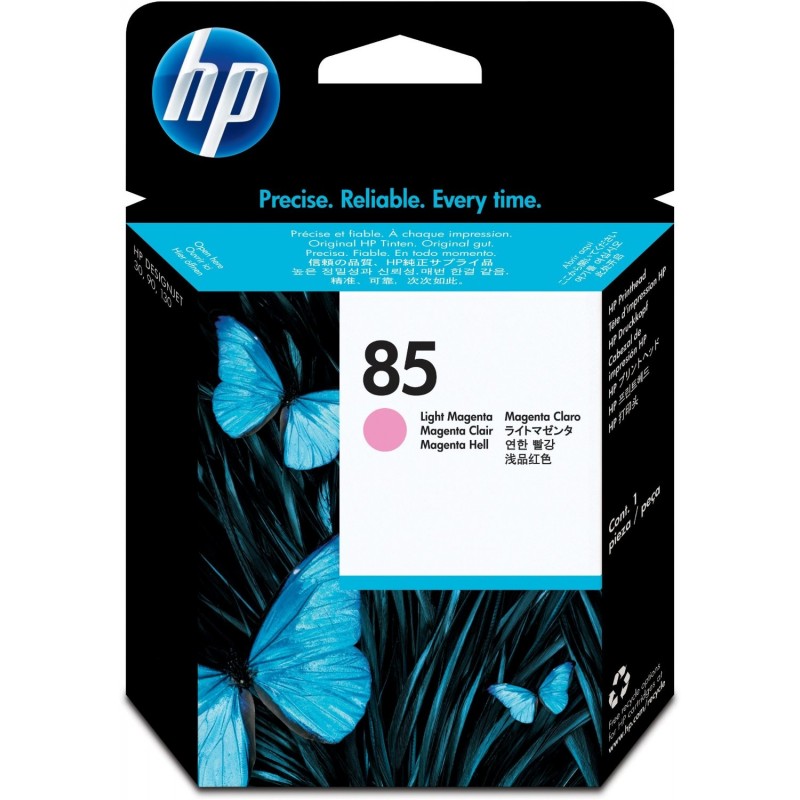 Tête d'impression Jet d'encre de Marque HP C9424AE HP85 Magenta Clair (28 ml 2 400 pages)