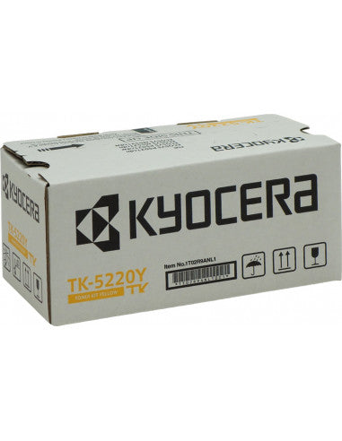 Cartouche Laser de Marque Kyocera TK5220Y- Jaune (Jaune) 2200 pages