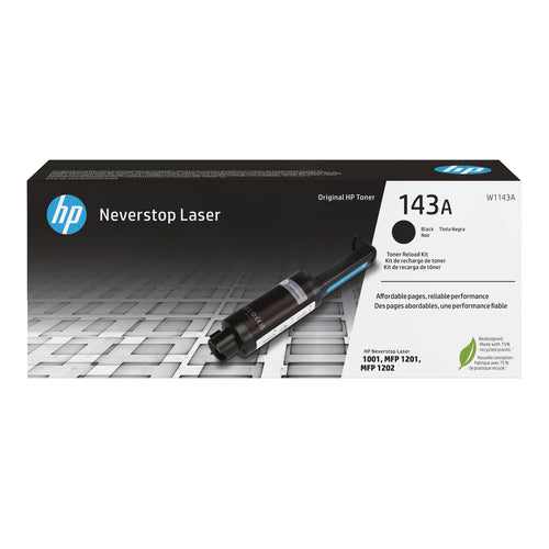 Cartouche Laser de Marque HP W1143A Noir (2 500 pages)