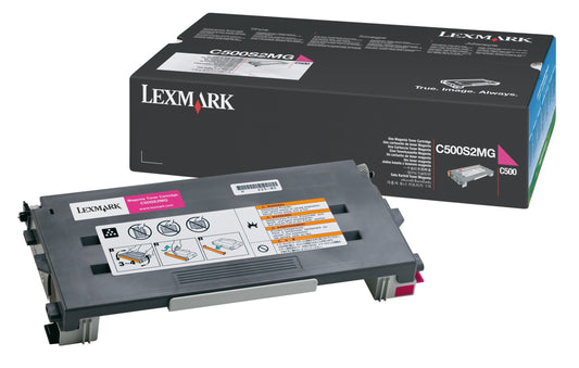 Cartouche Laser de Marque Lexmark C500S2MG Magenta (1500 pages)
