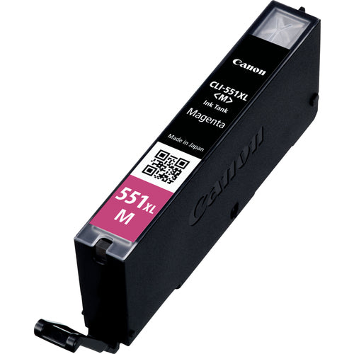 Cartouche Jet d'encre de Marque Canon CLI-551MXL (6445B001) Magenta Haute Capacité (695 pages)