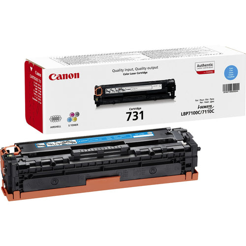 Cartouche Laser de Marque Canon CRG-731C (731C) Cyan (1 500 pages)