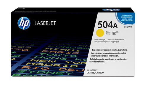 Cartouche Laser de Marque HP CE252A Jaune 7000 copies