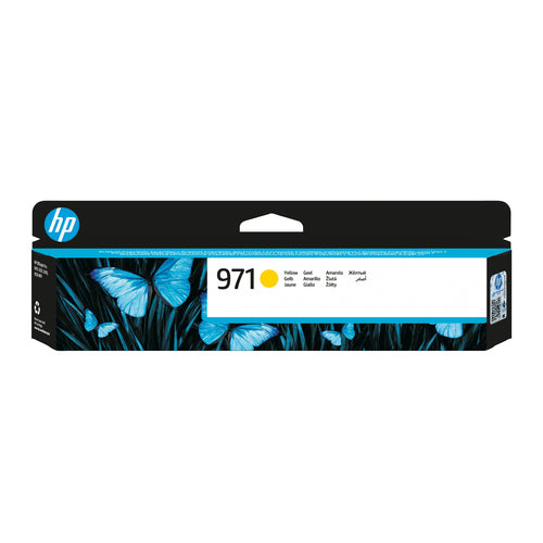 Cartouche Jet d'encre de Marque HP CN624AE N°971 Jaune (2 500 pages)