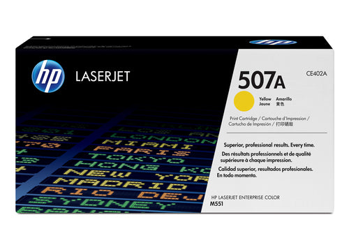 Cartouche Laser de Marque HP CE402A 507A YELLOW (6 000 copies)
