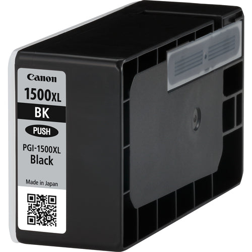 Cartouche Jet d'encre de Marque Canon PGI-1500XLBK (9182B001) Noir (34.7 ml - 1 200 pages)(Réservoir XL d'encre DRHD)