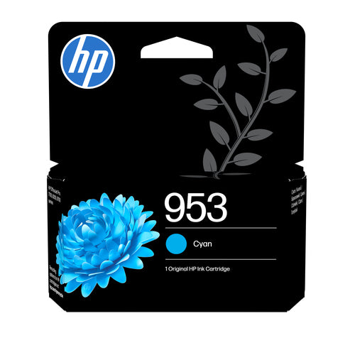 Cartouche Jet d'encre de Marque HP F6U12AE N°953 Cyan (10ml 700 pages)