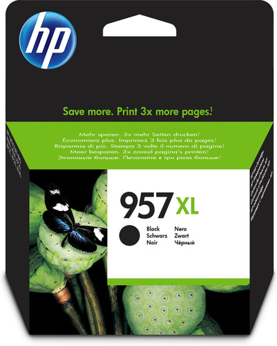 Cartouche Jet d'encre de Marque HP L0R40AE N°957XL Noir (3 000 pages)