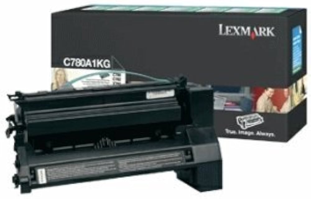 Cartouche Laser de Marque Lexmark C780A1KG Noir (6 000 pages)