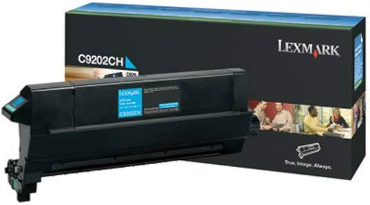 Cartouche Laser de Marque Lexmark C9202CH Cyan 14000 pages