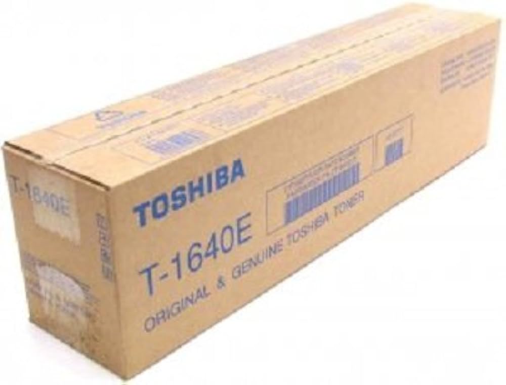Cartouche Laser de Marque Toshiba (T-1640E) Noir (5000 pages)
