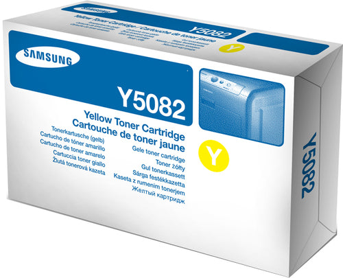 Cartouche Laser de Marque pour Samsung CLT-Y5082S Yellow (2 000 pages)