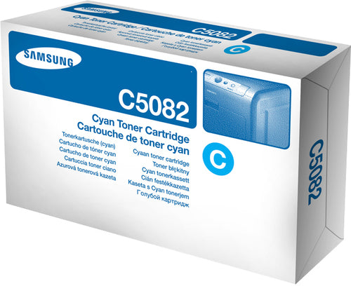 Cartouche Laser de Marque pour Samsung CLT-C5082S Cyan (2000 pages)