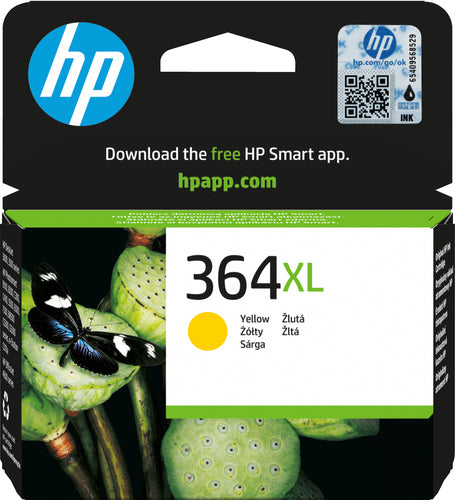 Cartouche Jet d'encre de Marque HP CB325 N°364XL Jaune (750 pages)