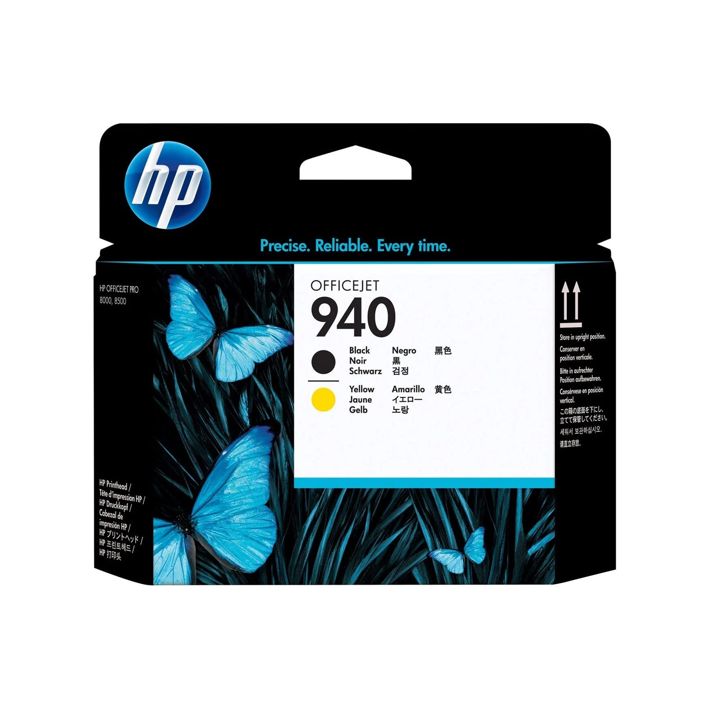 Tête d'impression Jet d'encre de Marque HP C4900AE N°940 Noir/Jaune (printhead)  940 copies