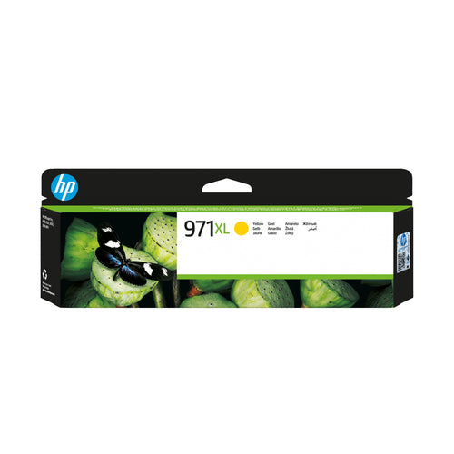 Cartouche Jet d'encre de Marque HP CN628AE N°971XL Jaune (6 600 pages)
