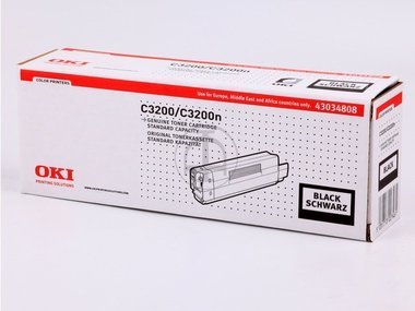 Cartouche Laser de Marque Oki 43034808 Noir (1500 pages)