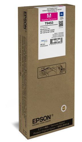 Cartouche d'encre de Marque Epson T9453 Magenta XL Haute Capacité (5 000 pages)