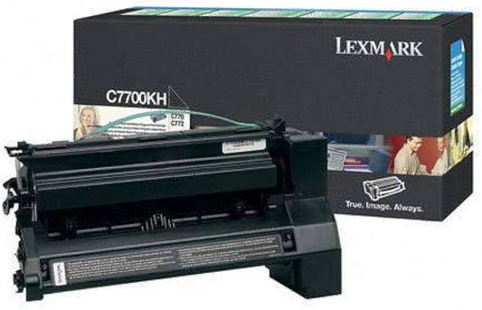 Cartouche Laser de Marque Lexmark C7700CH Cyan (10000 pages)