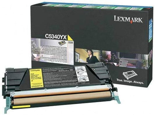 Cartouche Laser de Marque Lexmark C5340YX Yellow (7000 pages)