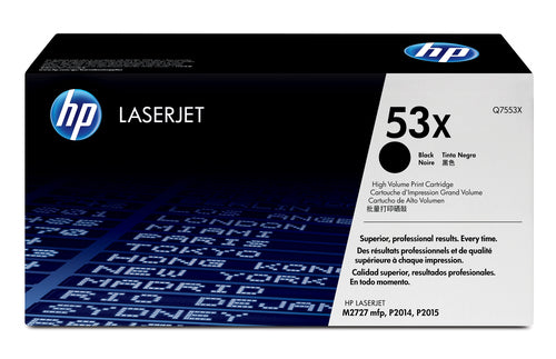 Cartouche Laser de marque HP Q7553X Noir 7000 copies