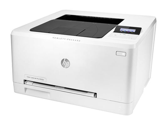 Imprimante - HP Color LaserJet Pro M252n - couleur - laser - A4/Legal - 600 x 600 ppp - jusqu'a 18 ppm (mono) / jusqu'a 18 ppm (couleur) - capacite : 150 feuilles - USB 2.0, LAN