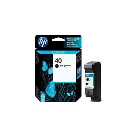 Cartouche Jet d'encre de Marque HP 51640AE (N°40) Black (42ml - 1100 pages)