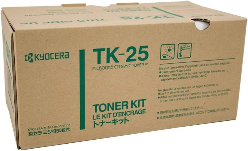 Cartouche Laser de marque Kyocera TK25 Noir (5000pages)
