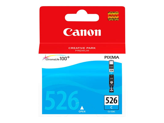 Cartouche Jet d'encre de Marque Canon CLI-526C Cyan (9ml) (500 pages)
