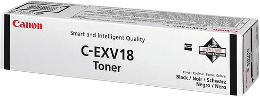 Cartouche Laser de Marque Canon C-EXV18BK BLACK (8400 pages)