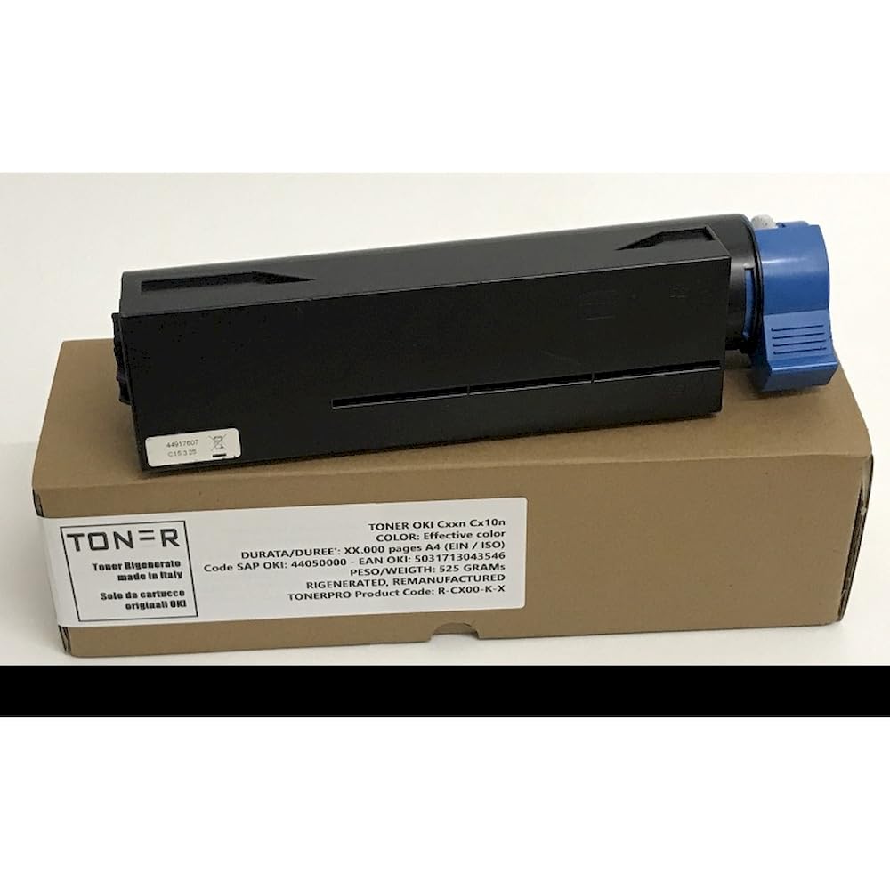 Pack de 4 Cartouches de Laser de Marque OKI 43112702 (Noir, Cyan, Magenta, Jaune) (4 x 15 000 pages)
