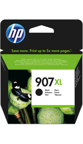 Cartouche Jet d'encre de Marque HP T6M19AE N°907XL Noir (37ml 1 500 pages)