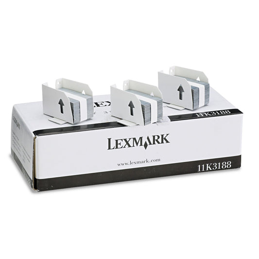 Recharge d'Agrafes de Marque Lexmark 11K3188 (3 x 3 000) pour Lexmark C780