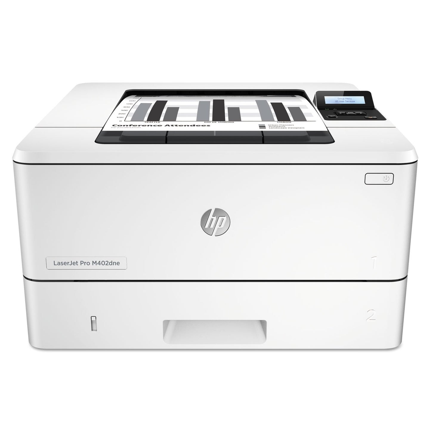 Imprimante - monochrome Recto-verso laser A4/Legal - 4 800 x 600 dpi - jusqu'a 40 ppm - capacite : 350 feuilles - USB 2.0, Gigabit LAN