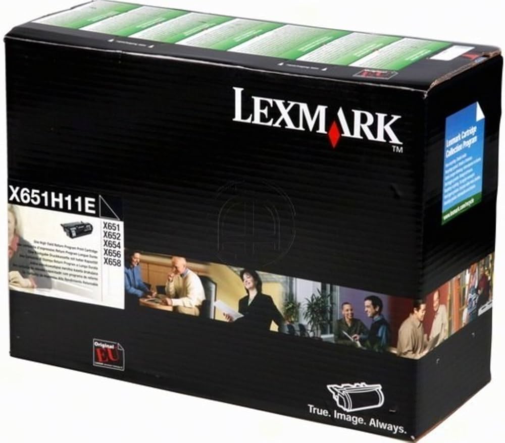 Cartouche Laser de Marque Lexmark C651H11E Noir Haute Capacité (25 000 pages)