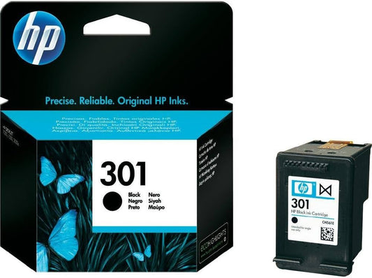 Cartouche Jet d'encre de Marque HP301 CH561AE Noir (170 pages)