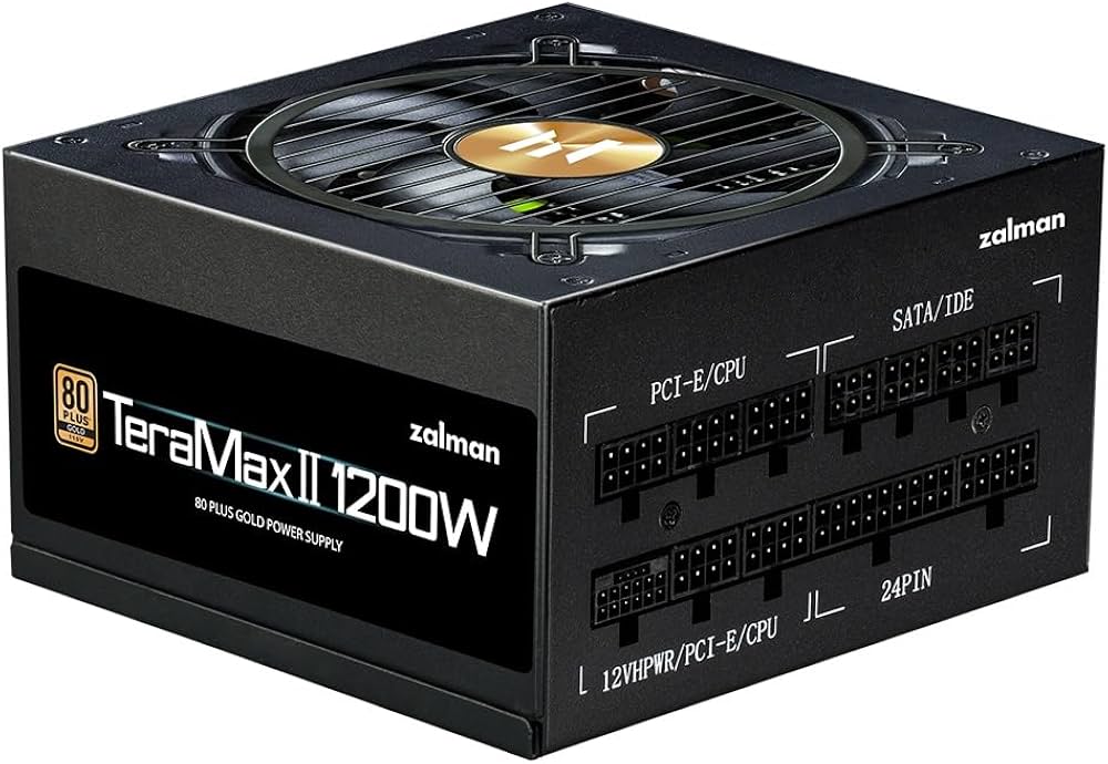 Alimentation ATX Zalman TeraMax TMX2 - 1200W (Noir)