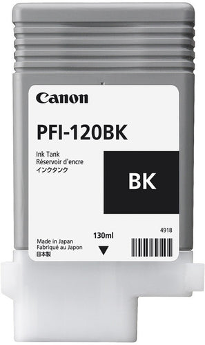 Cartouche d'encre de Marque Canon PFI-120bk (2885C001) Noir 130ml
