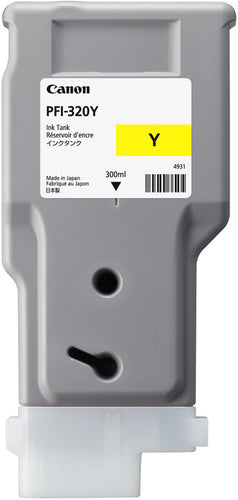 Cartouche d'encre de Marque Canon PFI-320Y (2893C001) Jaune (300ml)