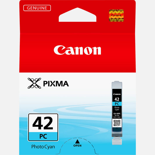 Cartouche Jet d'encre de Marque Canon CLI-42PC Photo Cyan (13ml)(292 pages )