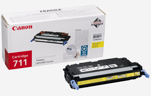 Cartouche Laser de Marque Canon EP-711Y (1657B002) Yellow (6000 pages)