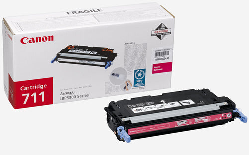 Cartouche Laser de Marque Canon EP-711M (1658B002) Magenta - (6000 pages)
