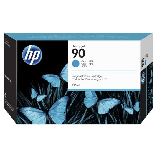 Cartouche Jet d'encre de Marque HP90 C5060AE Cyan (225 ml)