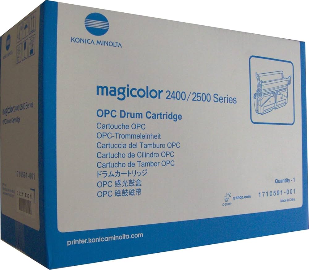 Tambour (drum) laser de Marque Konica Minolta Réf..171059100 Noir (45 000 pages)