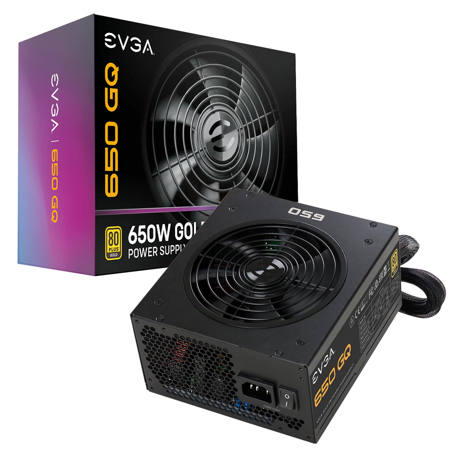 Alimentation ATX EVGA GQ - 1000W (Noir)