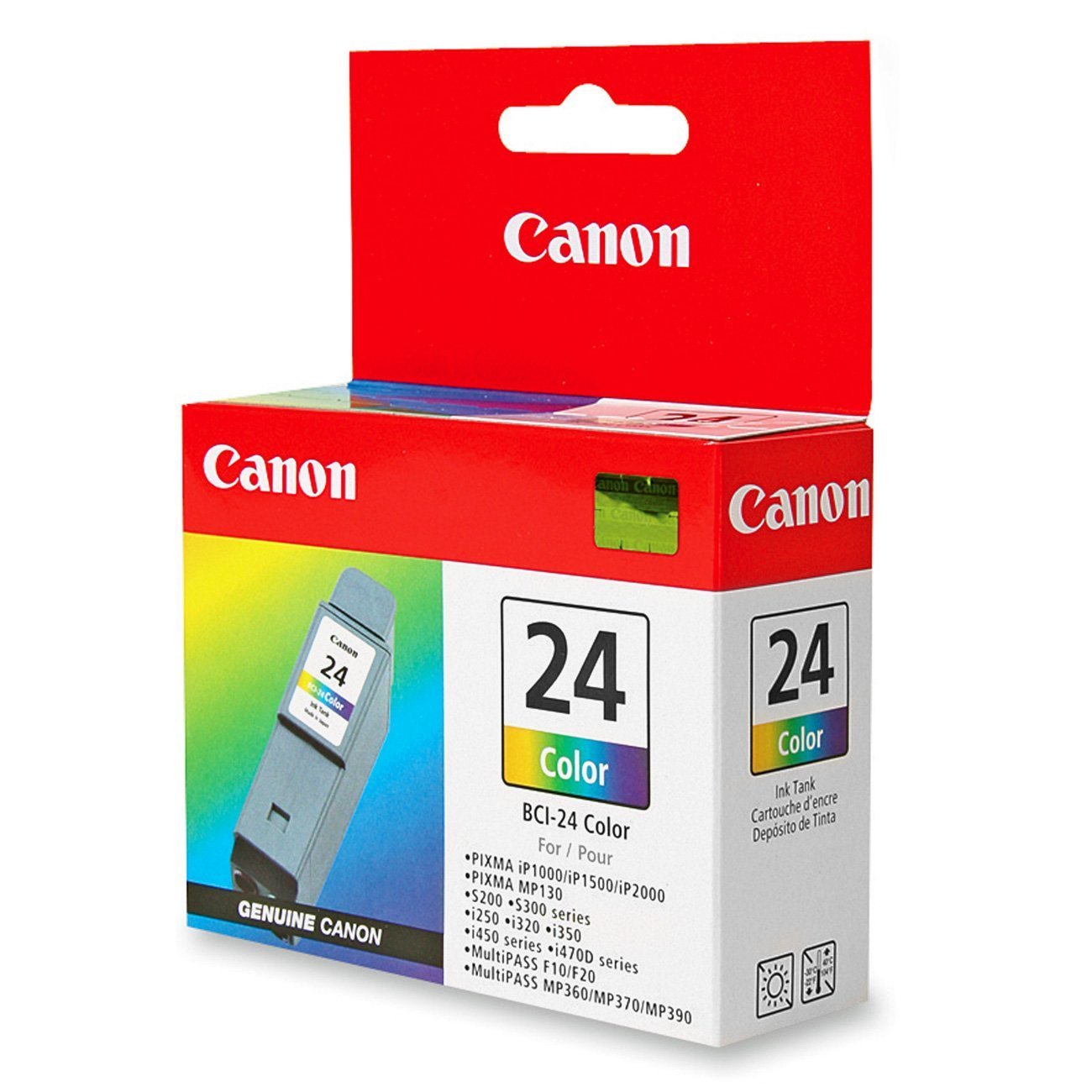 Cartouche Jet d'encre de Marque Canon BCI-24CL Couleurss (170 pages)