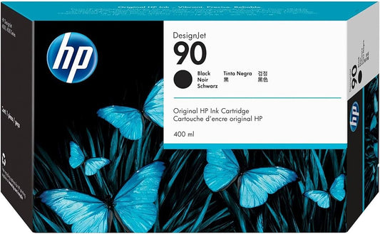 Cartouche Jet d'encre de Marque HP90 C5058AE Noir (400 ml)