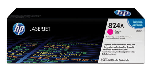 Cartouche Laser de Marque HP CB383A (HP824) Magenta (21000 copies)